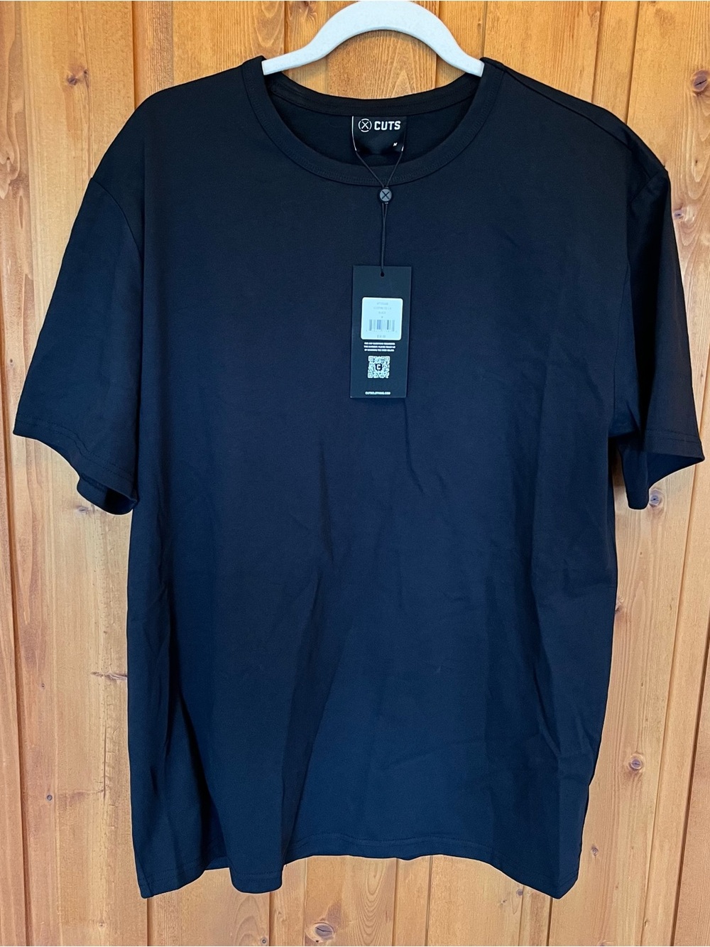 Cuts Clothing Black Overtime 2.0 Oversized Tee